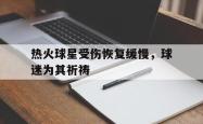 万博app下载页-热火球星受伤恢复缓慢，球迷为其祈祷